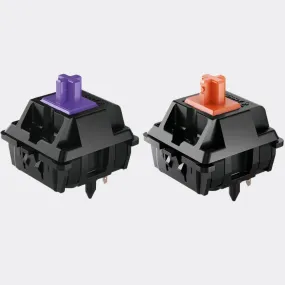 Cherry MX2a Purple Switch Cherry MX2a Orange Switch V2 Linear Tactile for Gaming Mechanical Keyboard 35g 55g Factory Lubed 5 pin