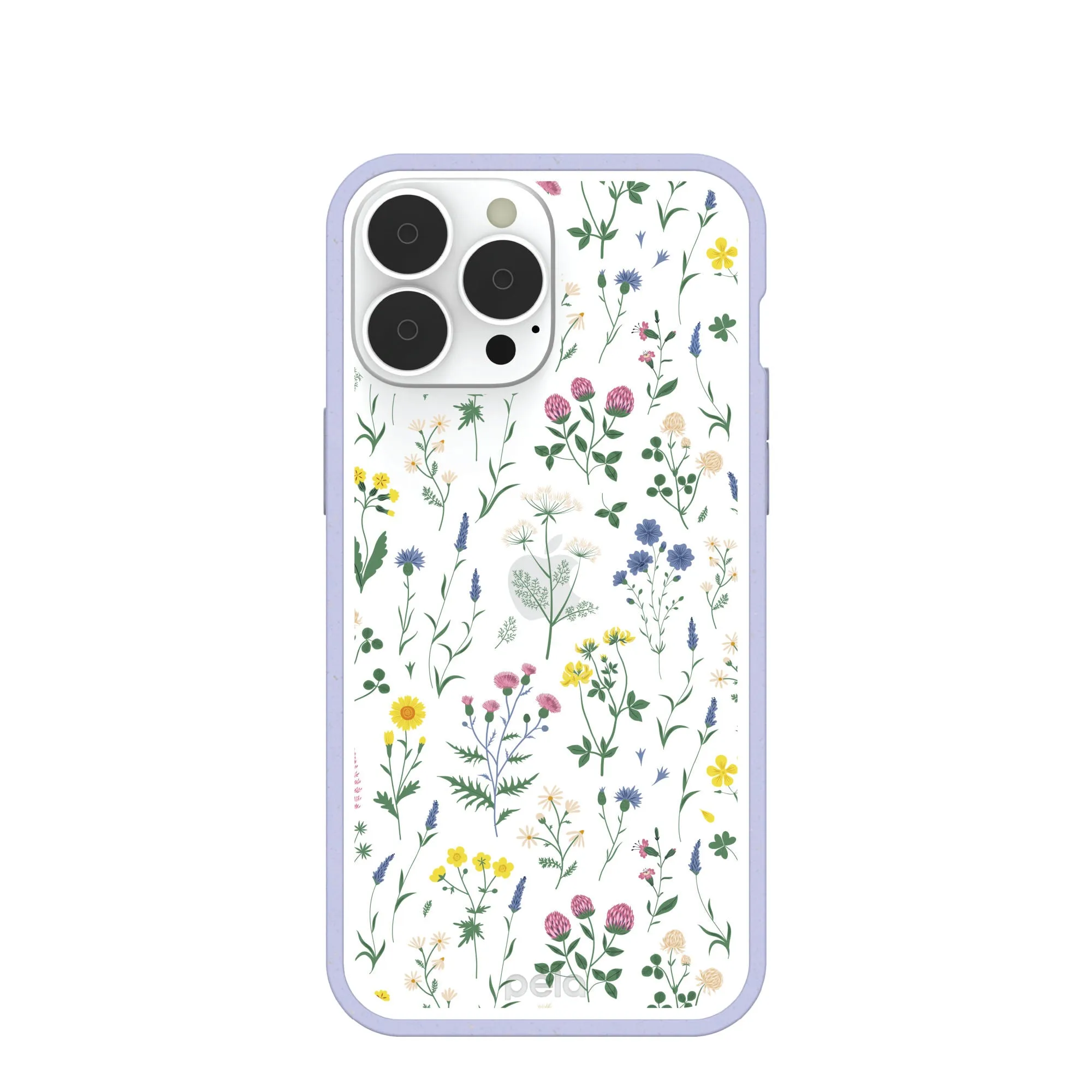 Clear Shadow Blooms iPhone 13 Pro Max Case With Lavender Ridge