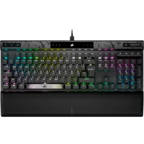 CORSAIR K70 MAX RGB Magnetic-Mechanical Gaming Keyboard; Adjustable CORSAIR MGX Switches; Steel Gray