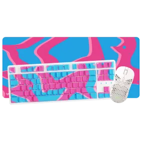 Cotton Candy Bundle - TKL Mechanical Keyboard Bundle