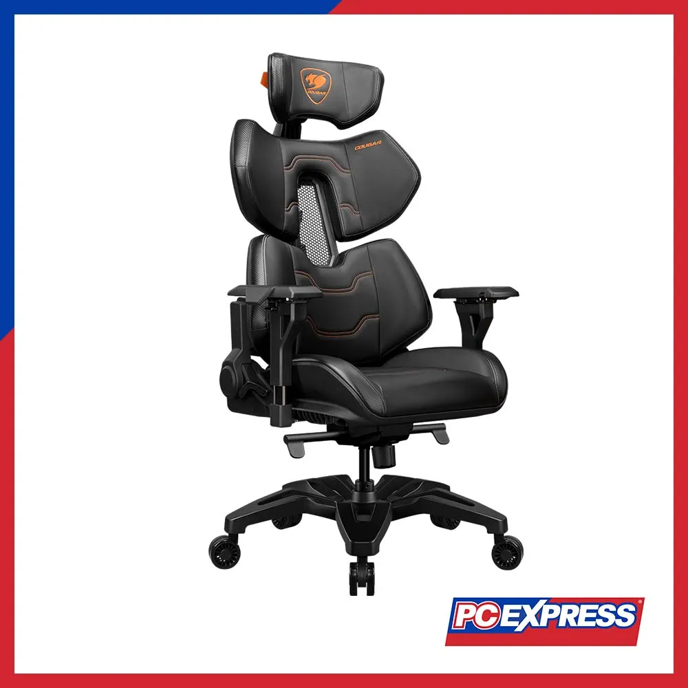 COUGAR Terminator Ergonomic Gaming Chair (Black/Orange)