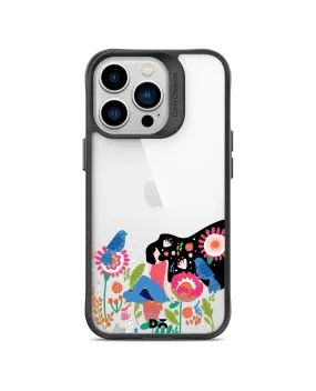 DailyObjects Day Dreamer Black Hybrid Clear Case Cover For iPhone 13 Pro Max