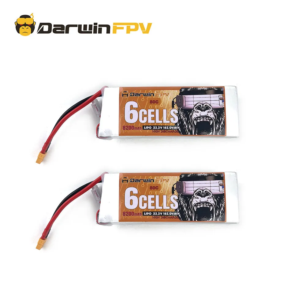 DarwinFPV 6S 8200mAh 80C 22.2V FPV Battery