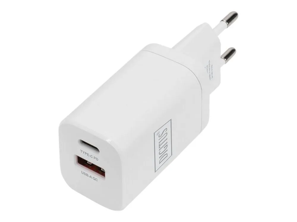 Digitus Power Adapter - 24 Pin Usb-C, Usb Type A - 30 Watt