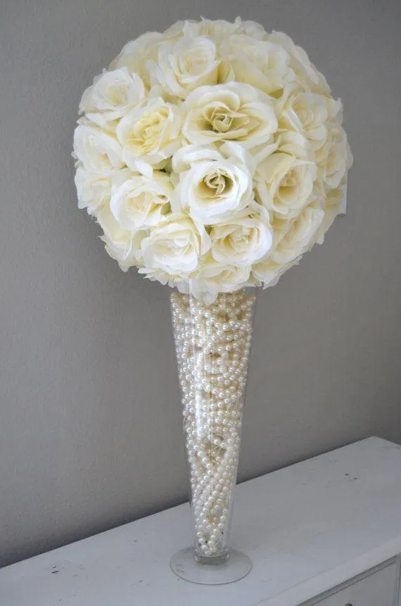 DIY Wedding 24" Clear Pilsner/Cone/Trumpet Vase- XD551-60