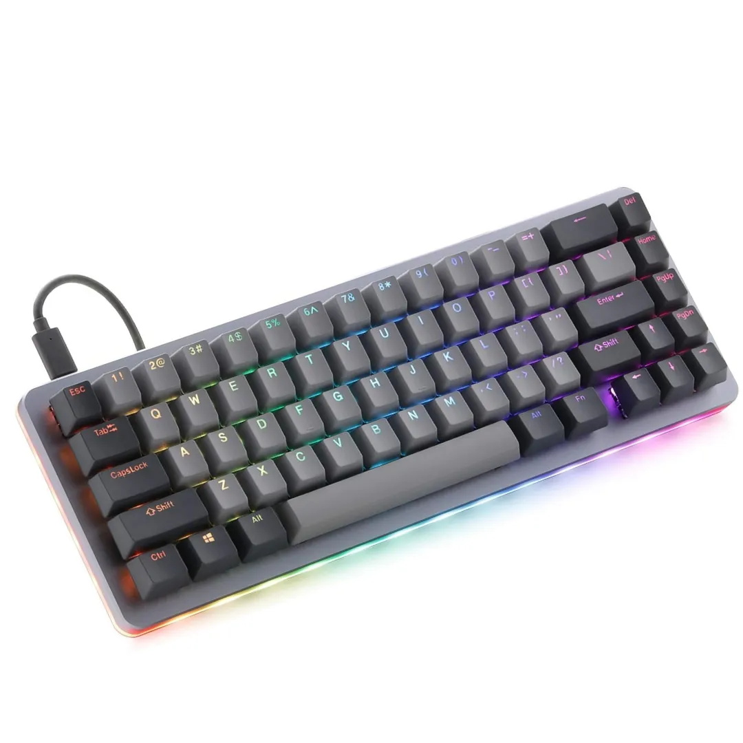 Drop MDX-22176-19 ComputerKeyboard Space Gray, Cherry MX Blue RGB