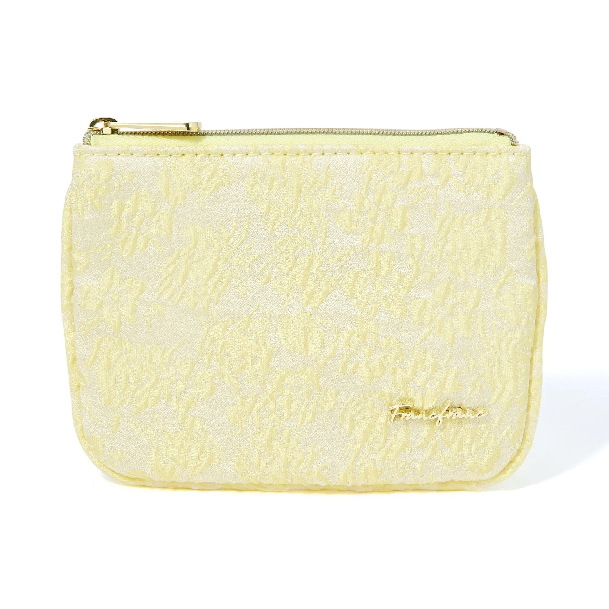 Emboss Tissue Pouch   Yellow