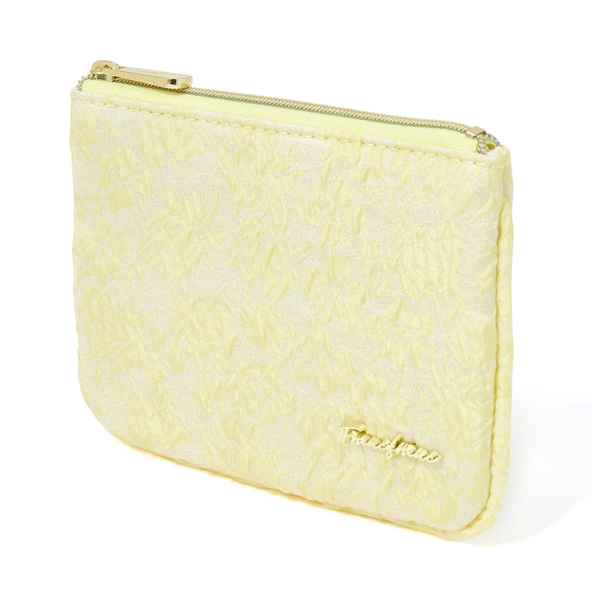 Emboss Tissue Pouch   Yellow