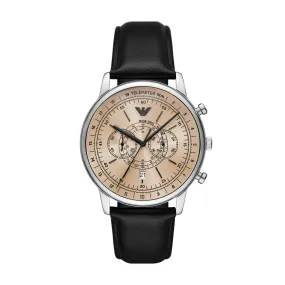 Emporio Armani Black Chronograph Watch AR11634