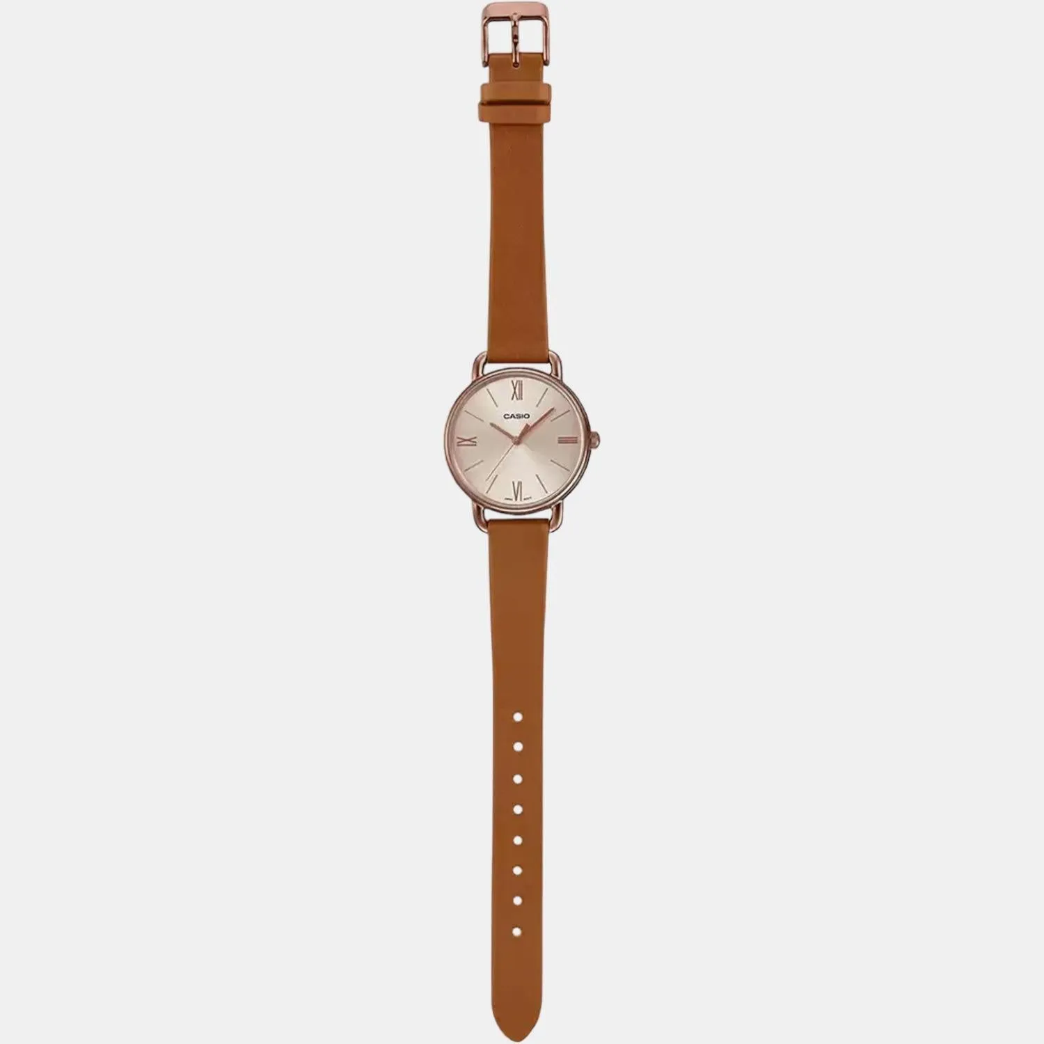 Enticer Women's Analog Leather Watch A1808 - LTP-E414RL-5ADF