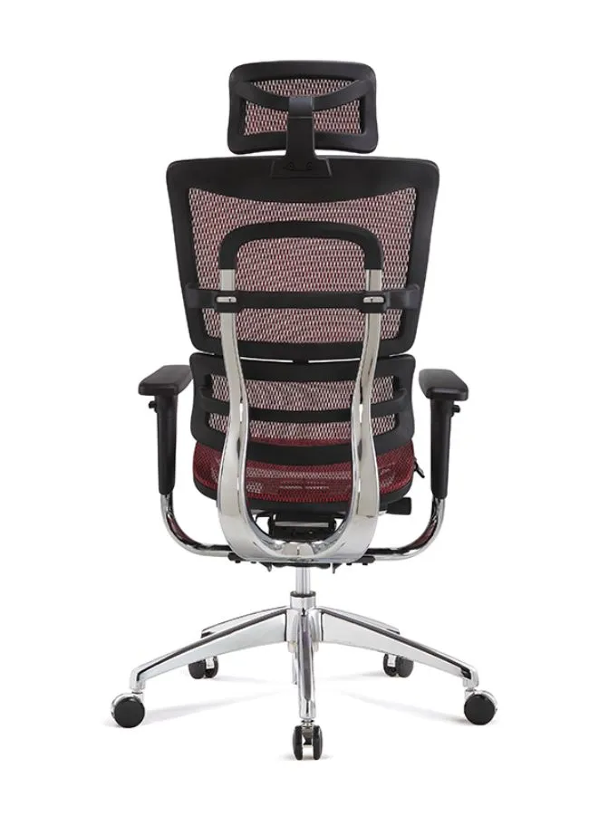 Ergonomic High Back Office Chair with Adjustable Height, Headrest and Armrest for Office Executives and Home Use