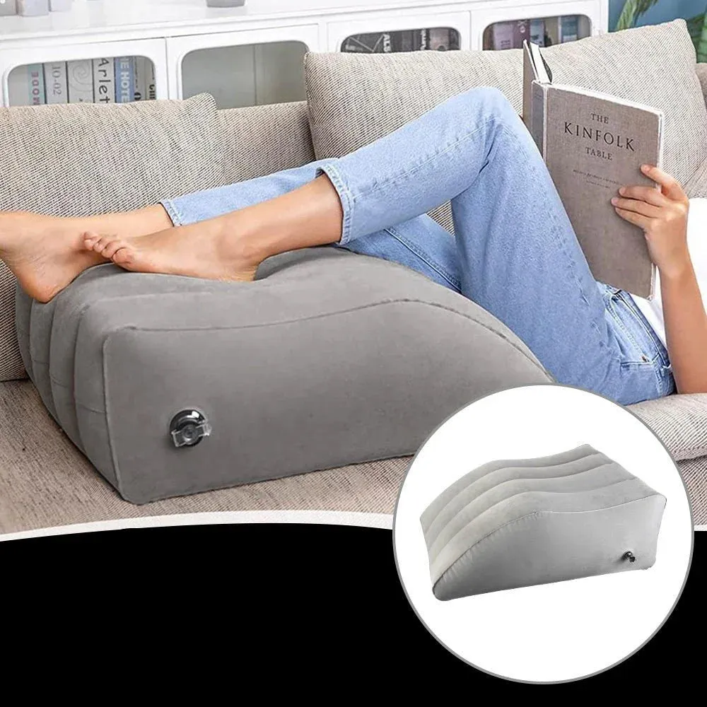 Ergonomic Inflatable Leg Pillow