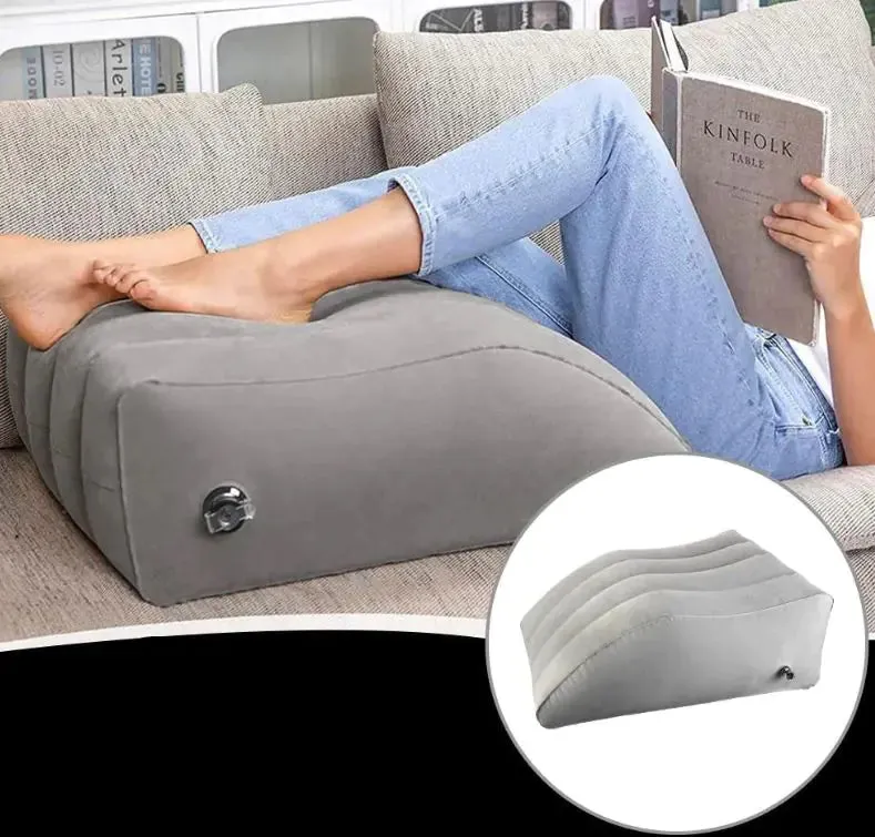 Ergonomic Inflatable Leg Pillow