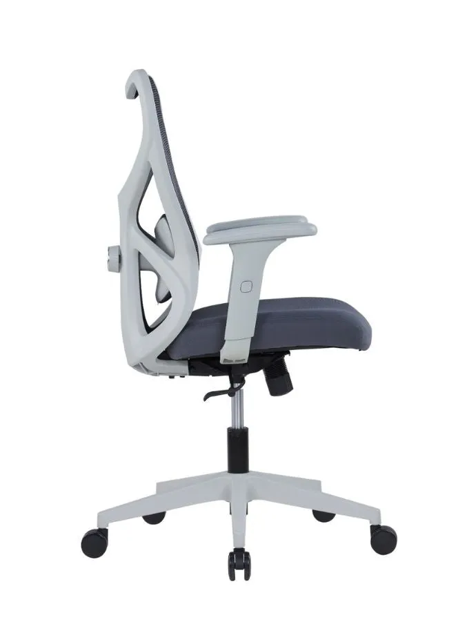 Ergonomic Office Chair with 2D Adjustable Headrest, Lumbar Support, and 125° Recline