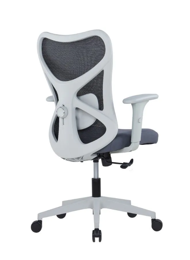 Ergonomic Office Chair with 2D Adjustable Headrest, Lumbar Support, and 125° Recline