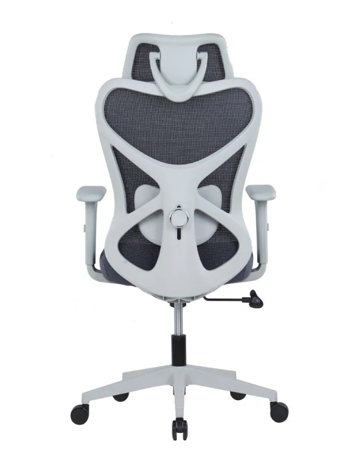 Ergonomic Office Chair with 2D Adjustable Headrest, Lumbar Support, and 125° Recline