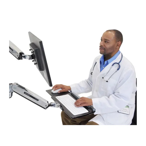 Ergotron® LX Sit-Stand Wall Mount Keyboard Arm