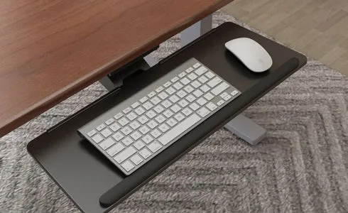 ERGOWORKS EW-KT101 BK - UNDER DESK UNIVERSAL KEYBOARD TRAY