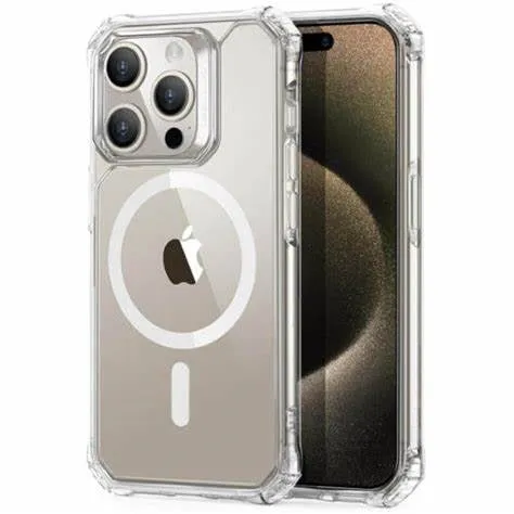 Esr Air Armor Clear Case •Magsafe (Halolock) Iphone 15 ProBlack