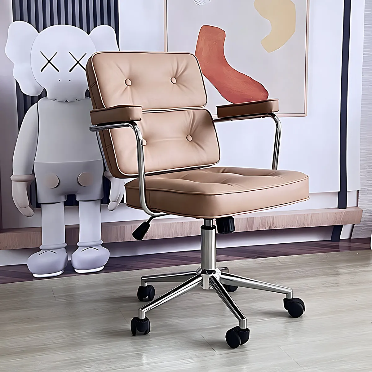 Exquisite Office Chair Ergonomic Computer Chair with Backrest