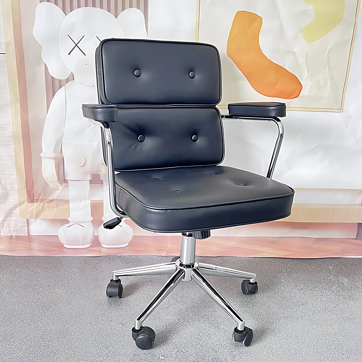 Exquisite Office Chair Ergonomic Computer Chair with Backrest