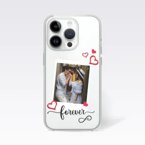 Forever Love Custom Photo Clear Silicon Case