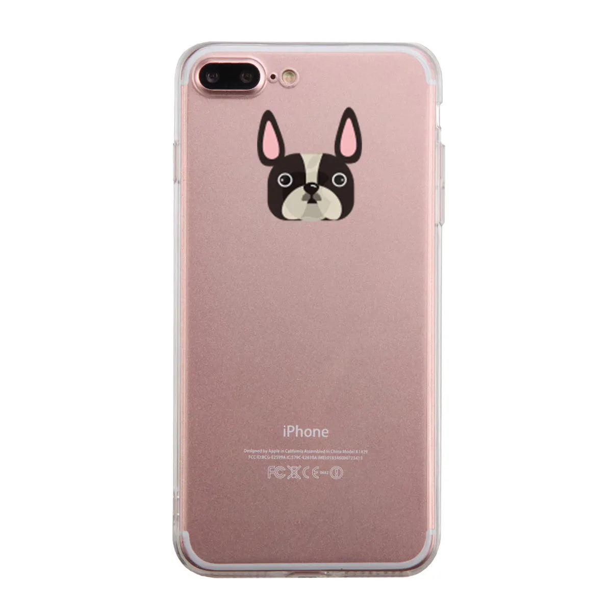 French Bulldog Phone Case Cute Clear Phonecase