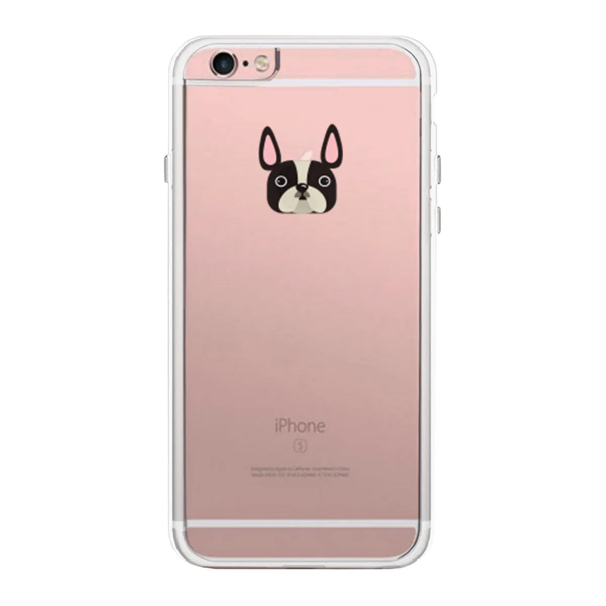 French Bulldog Phone Case Cute Clear Phonecase