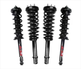 Front & Rear Complete Strut & Coil Spring Assembly's for Acura TSX 04-08 4Pc