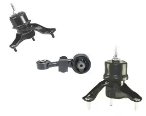 Front Right Torque Engine Motor Transmission Mount 3pc Set Highlander Venza 2.7L