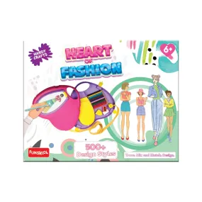 Funskool Handycrafts Heart of Fashion - Fashion Designing Kit for Ages 6 