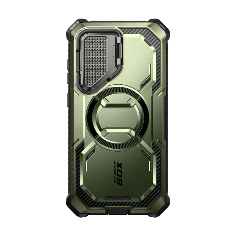 Galaxy S24 Armorbox Protective Phone Case - Dark Green