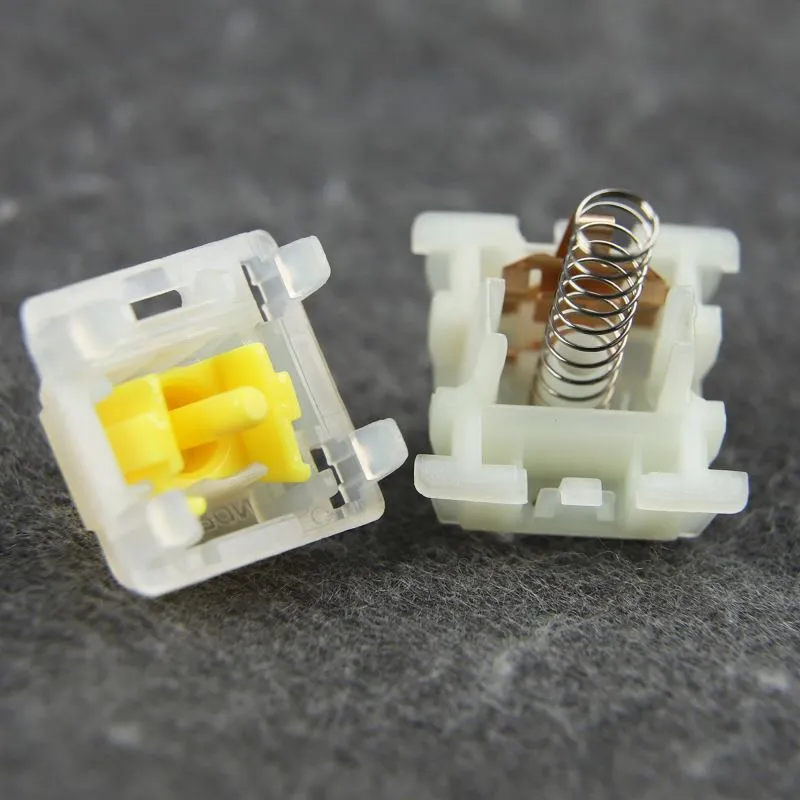 Gateron Milky yellow pro (Pack of 10)