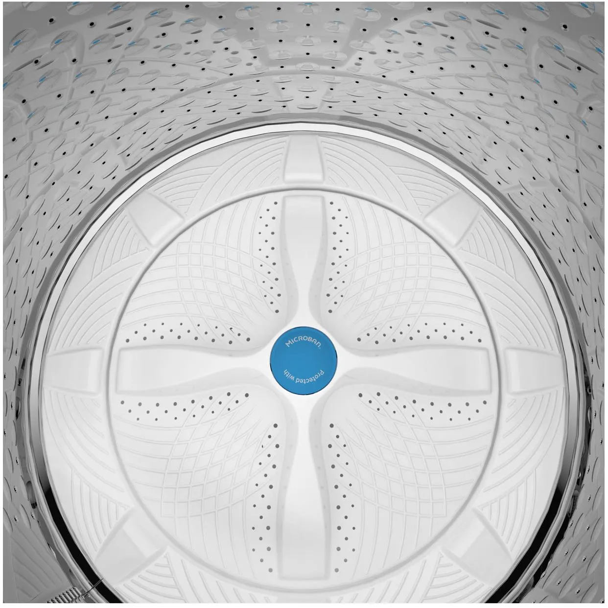 GE Profile Top Loading Washer with FlexDispense™ PTW600BSRWS