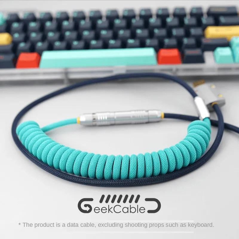 GeekCable Manual Type-C/Mini-USB/Micro-USB Custom Mechanical Keyboard Cable