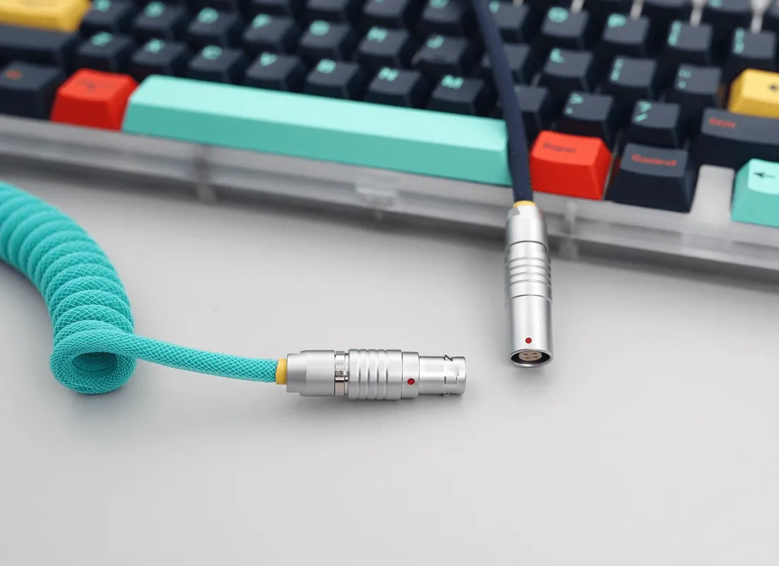 GeekCable Manual Type-C/Mini-USB/Micro-USB Custom Mechanical Keyboard Cable