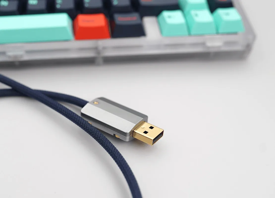 GeekCable Manual Type-C/Mini-USB/Micro-USB Custom Mechanical Keyboard Cable