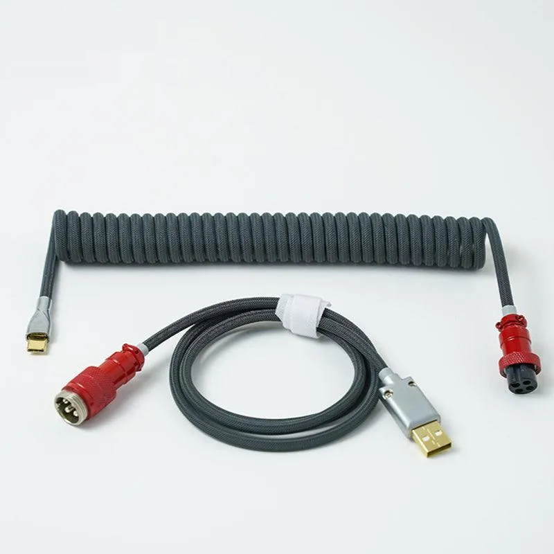 GeekCable Manual Type-C/Mini-USB/Micro-USB Custom Mechanical Keyboard Cable