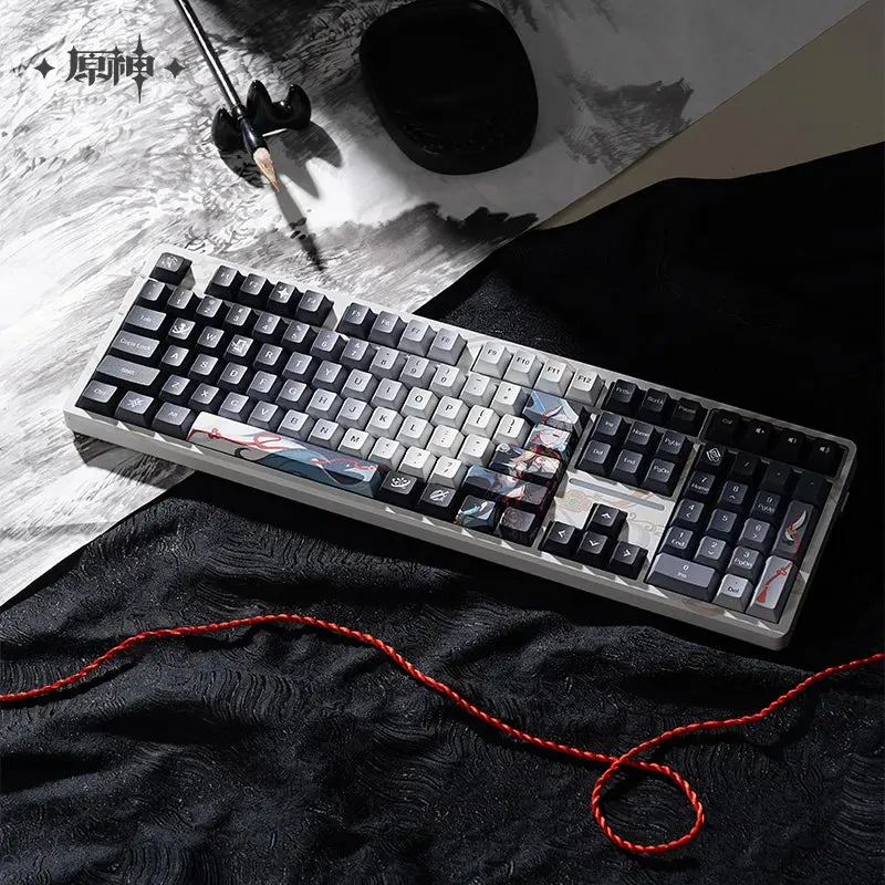 Genshin Impact Shenhe  Lonesome Transcendence Mechanical RGB Keyboard