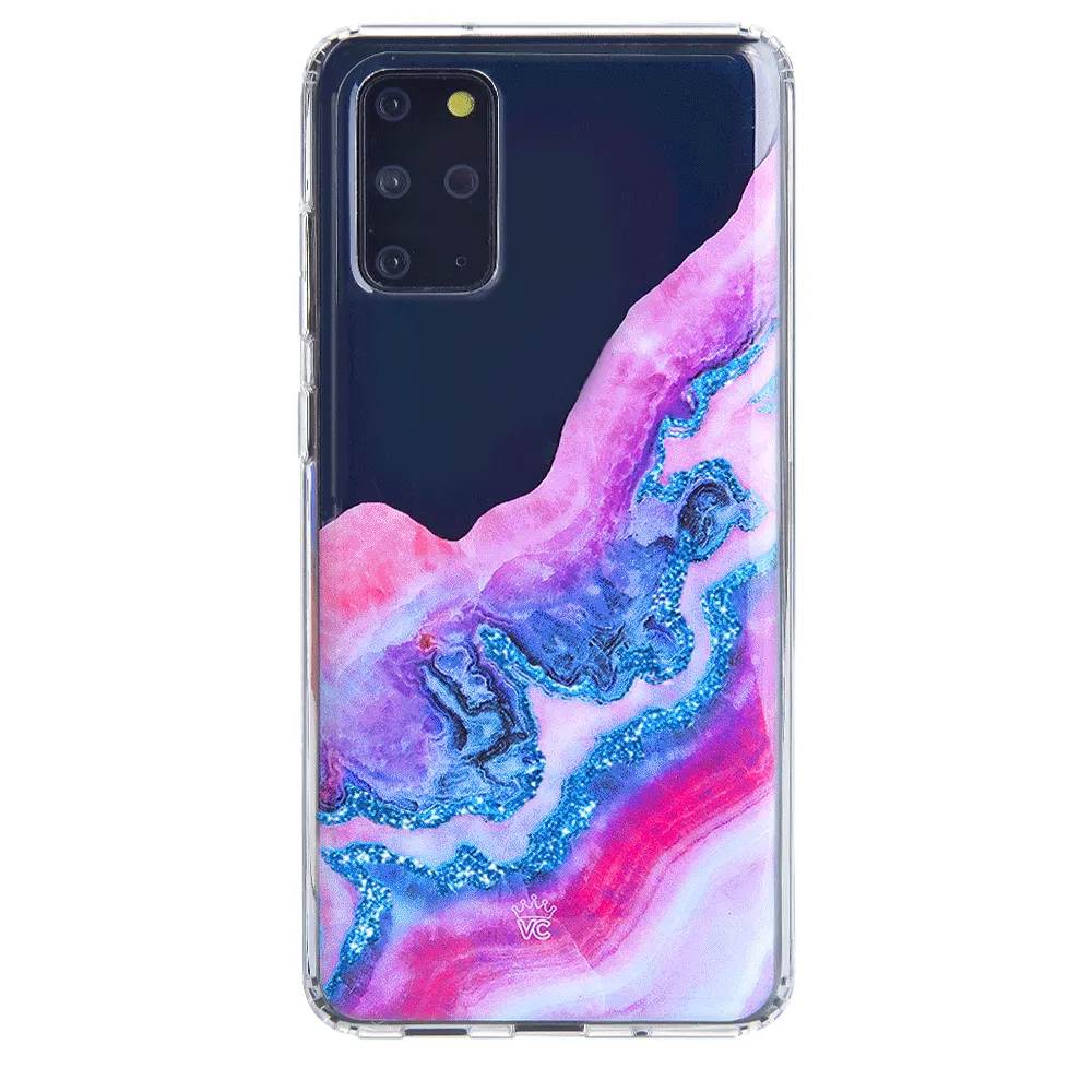 Geode Glitter Clear Samsung Case