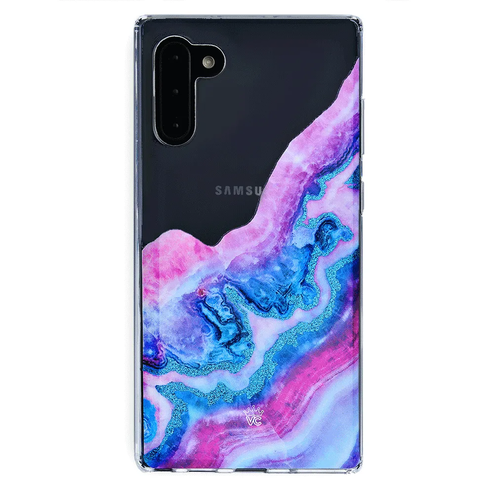 Geode Glitter Clear Samsung Case