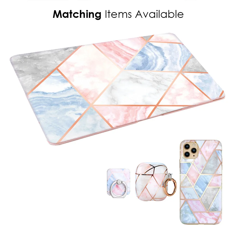 Geometric Marble MacBook Case