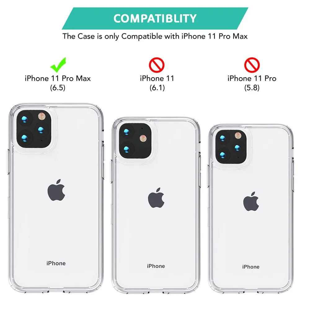 Get your Crystal Clear Hard Back Case for iPhone 11 Pro Max in UK 2020