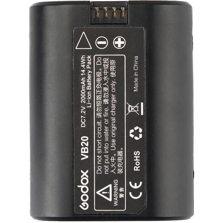 Godox VB20 Battery for Godox V350/Strobepro X35 Lithium