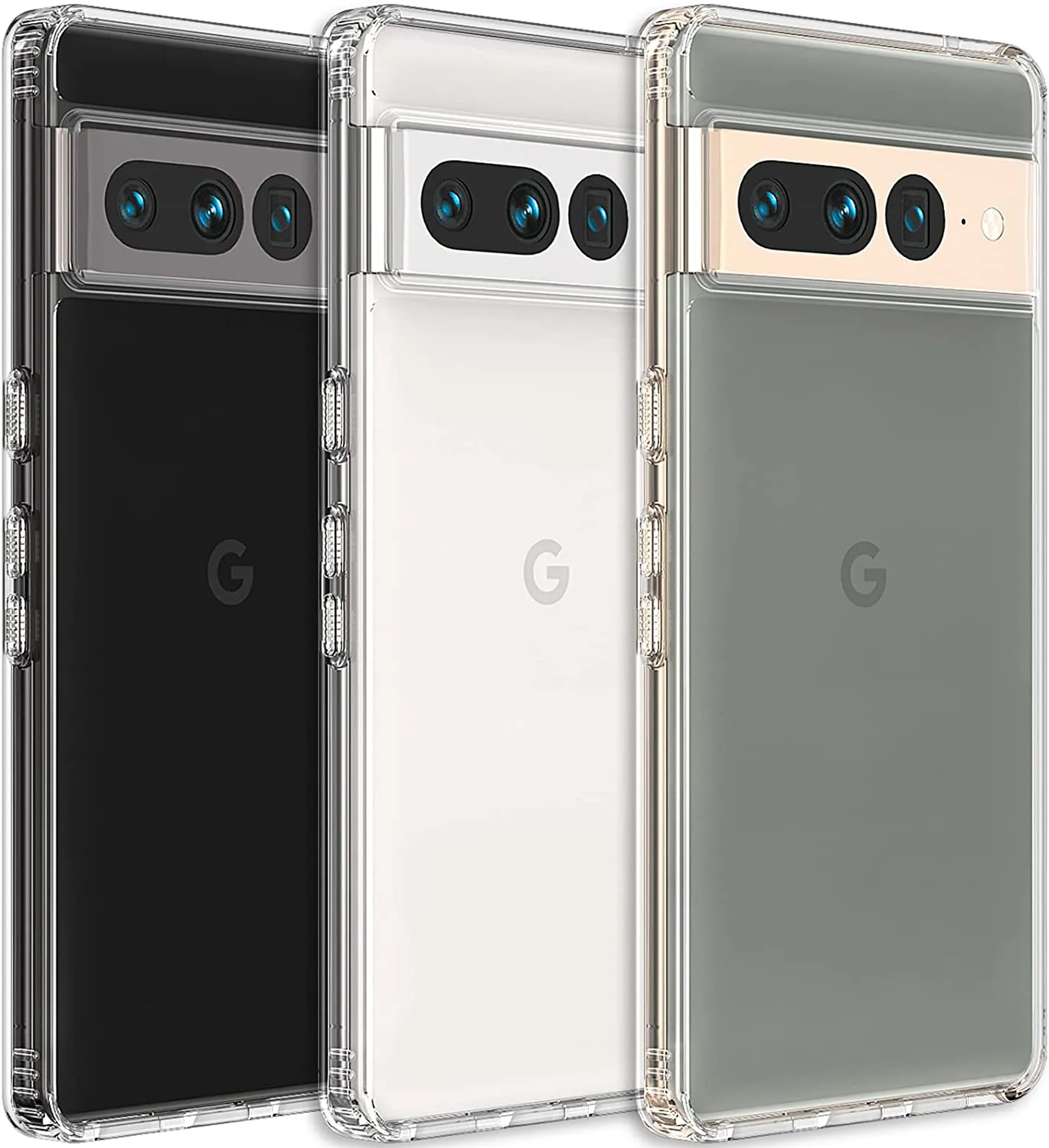 Google Pixel 7 Pro Clear Shockproof Case