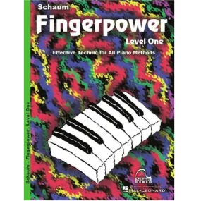 Hal Leonard HL00645335 Fingerpower Level One For All Piano Methods