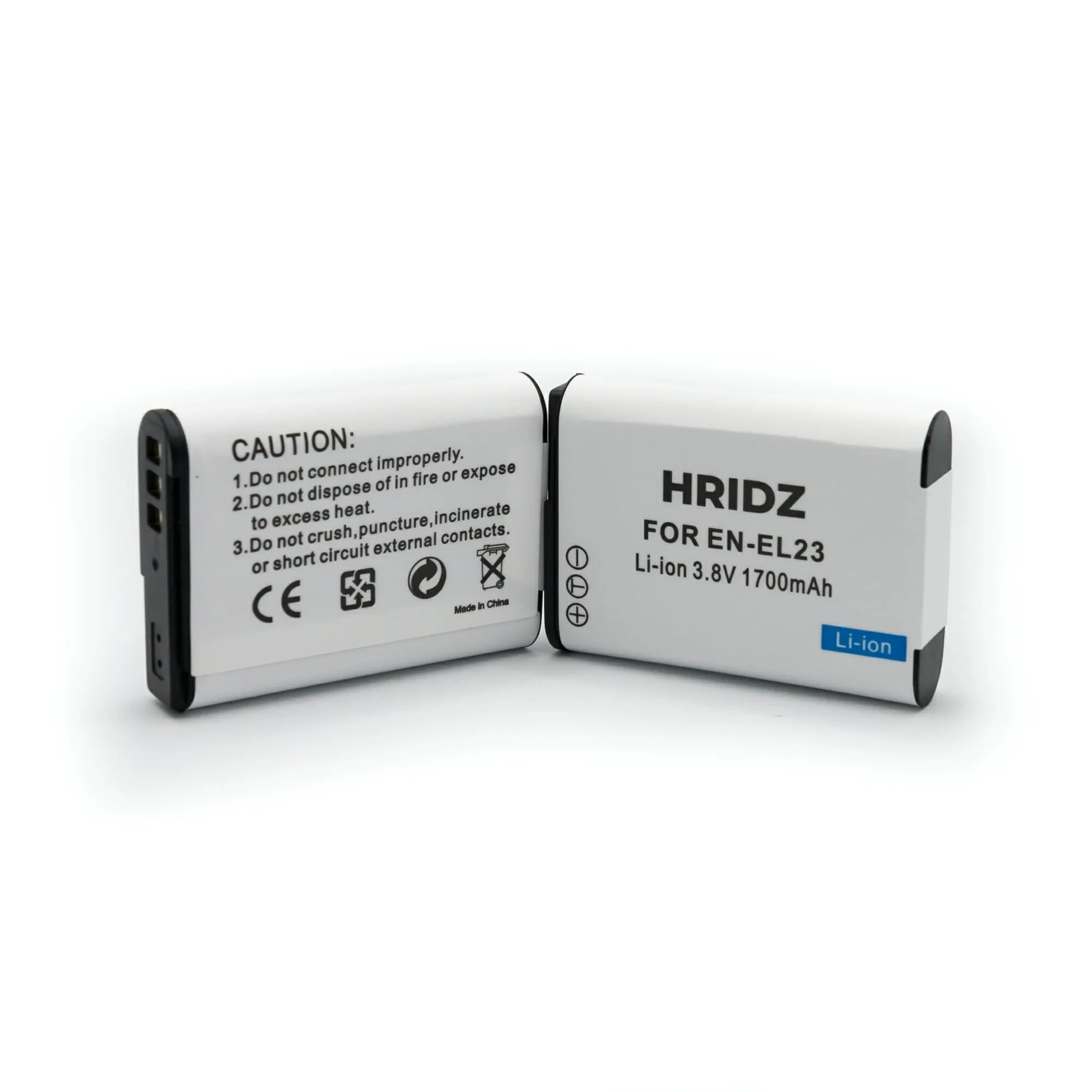 HRIDZ EN-EL23 Battery for Nikon Coolpix B700 P900 S810c P600 P610S P900S