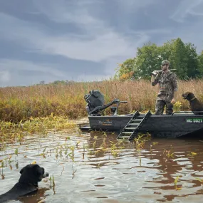 Hunting Boat Dog Ladder