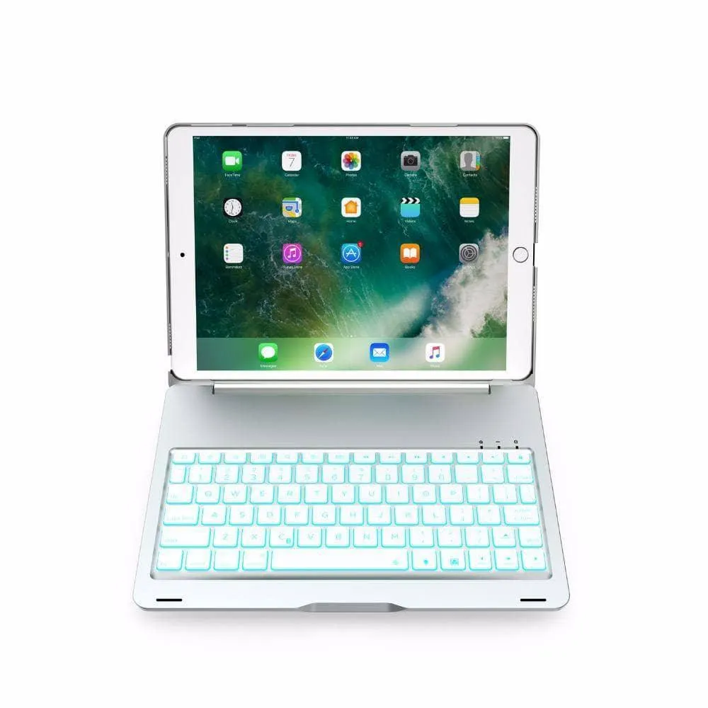 Illumina Backlit Aluminum Wireless Bluetooth Keyboard Case iPad Air 3 2019