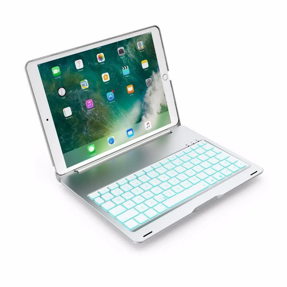 Illumina Backlit Aluminum Wireless Bluetooth Keyboard Case iPad Air 3 2019